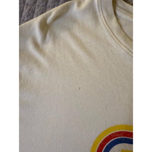 NWOT LetLuv Tee Foo Fighters 2024 rock T-shirt dirty white - Picture 4 of 6